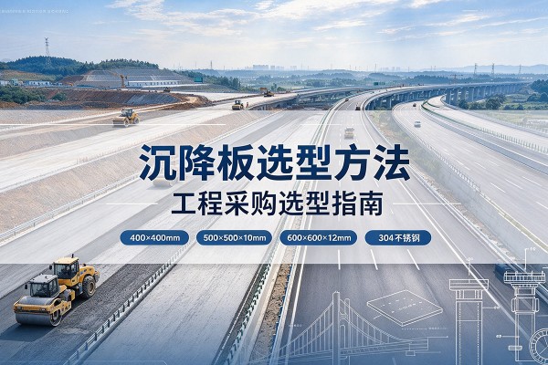 夷陵沉降板选择方法