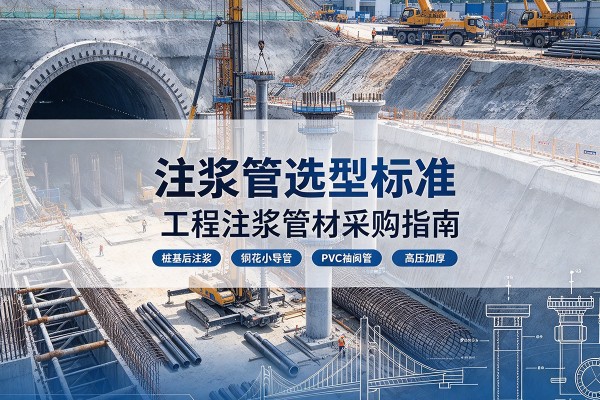夷陵注浆管选型标准
