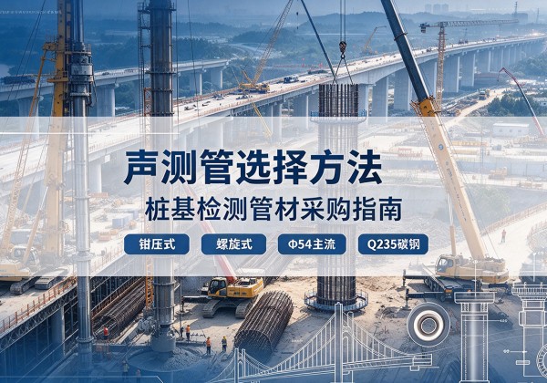 夷陵声测管选型标准